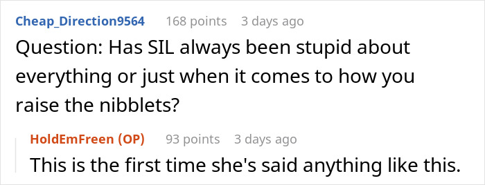 Online discussion about stepmom excluding stepchildren and SIL's reaction.