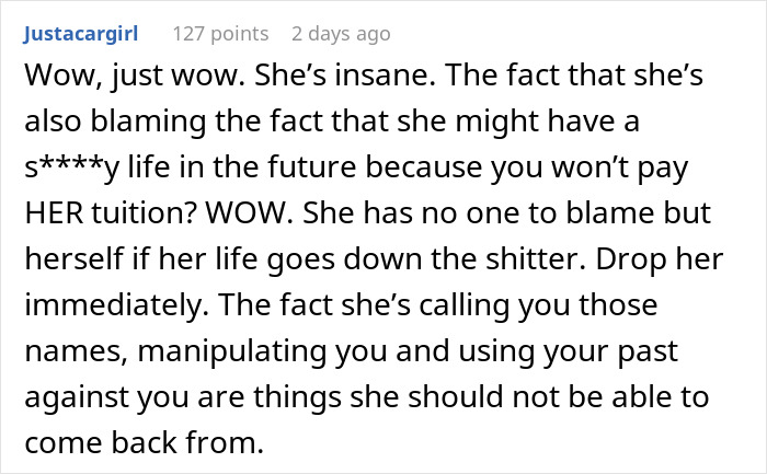 Text conversation about hygiene practices causing friendship issues.