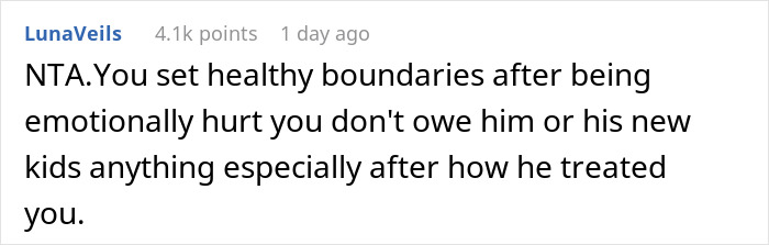 Woman Wants Nothing To Do With Ex-Husband&rsquo;s New Family, Tells Him As Much, He Whines About It