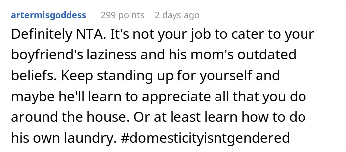 Comment discussing lazy man's behavior, advice on standing up to outdated beliefs, promoting self-reliance. Comment discussing lazy man's behavior, advice on standing up to outdated beliefs, promoting self-reliance.