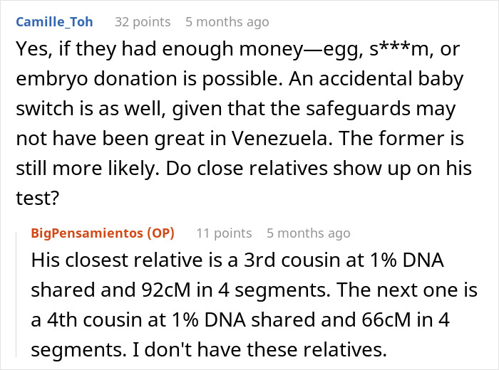 Discussion on shocking DNA results, questioning family connections and unexpected relations.