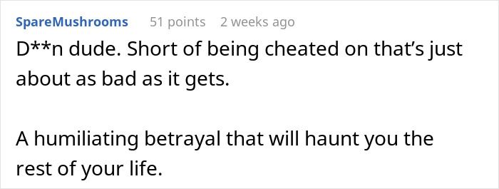 Text commentary on drunken exposure and feelings of betrayal. Text commentary on drunken exposure and feelings of betrayal.