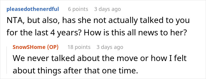 Reddit comments discussing a teenager's struggle after moving for a better life. Reddit comments discussing a teenager's struggle after moving for a better life.