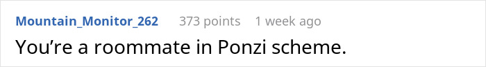 Comment about rent money being pocketed like a Ponzi scheme. Comment about rent money being pocketed like a Ponzi scheme.