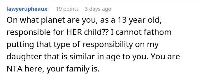 Teen Threatened With A Beating For Choosing To Enjoy Her Day Off Instead Of Babysitting Niece