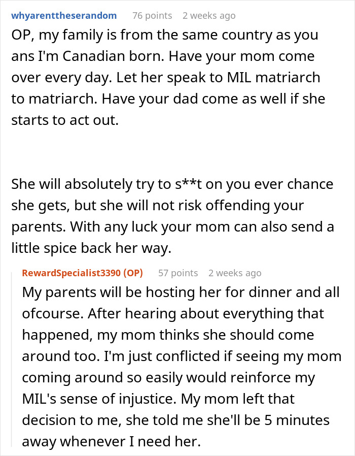 Discussion about MIL's extended stay, sharing concerns and potential solutions. Discussion about MIL's extended stay, sharing concerns and potential solutions.