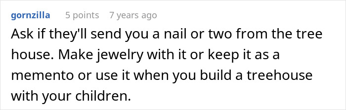 Sad daughter sitting alone near a childhood tree house, reflecting with a somber expression outdoors.