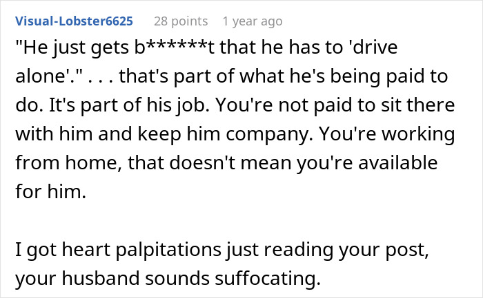 Text message exchange about a husband wanting constant phone contact, woman feels smothered and suffocated. Text message exchange about a husband wanting constant phone contact, woman feels smothered and suffocated.