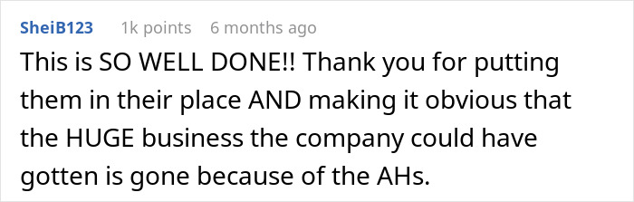 Comment praising a coworker's actions for exposing the consequences of traders' arrogance.