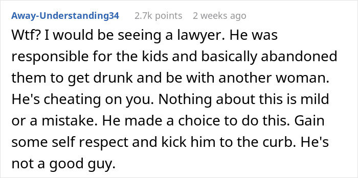 Wife Considers Divorce After Coming Home To 3 Kids Left Alone And Hubby Nowhere To Be Found Wife Considers Divorce After Coming Home To 3 Kids Left Alone And Hubby Nowhere To Be Found