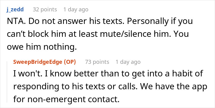 Woman Wants Nothing To Do With Ex-Husband&rsquo;s New Family, Tells Him As Much, He Whines About It