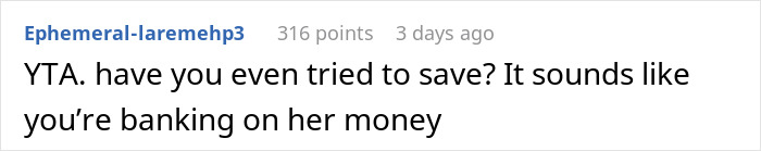 Guy Thinks GF's Money Is His Money, Asks Her To Buy Her Own Engagement Ring, She's Furious