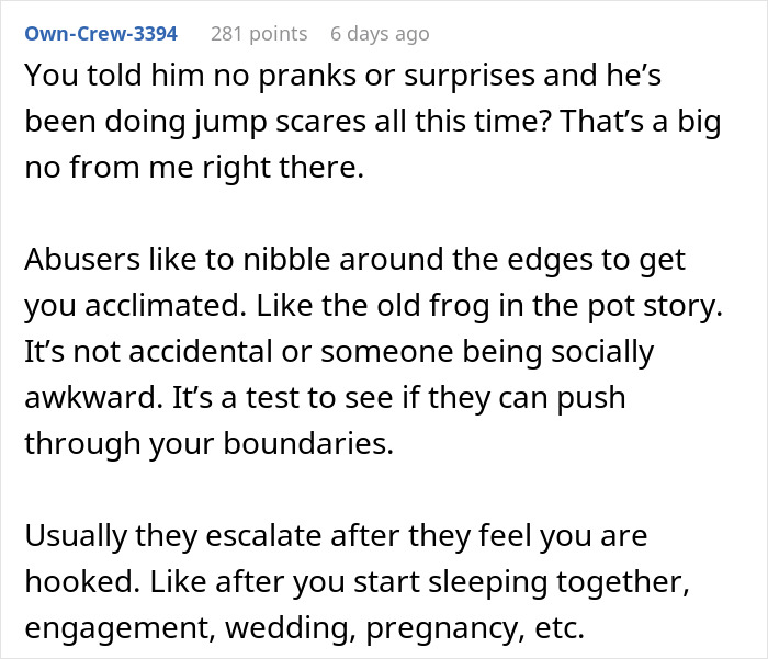 Commentary on boundaries and relationships discussed in forum thread about fake affair prank gone wrong. Commentary on boundaries and relationships discussed in forum thread about fake affair prank gone wrong.