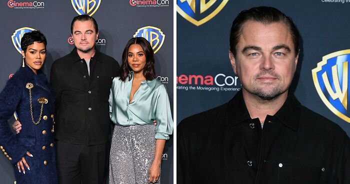 “Midlife Crisis”: Leonardo DiCaprio, 50, Debuts New Look On Las Vegas Red Carpet