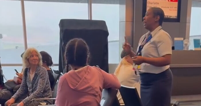 “Dope” Airlines Worker Gives Epic Speech To Frustrated Passengers After 8-Hour Delay