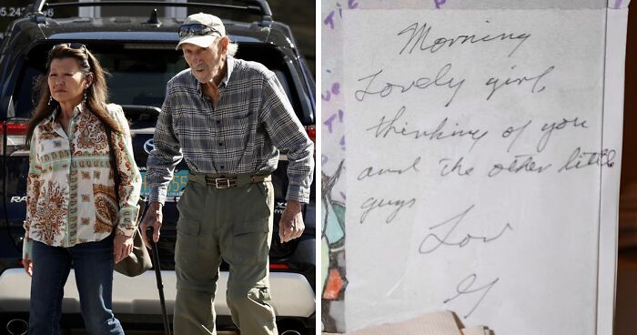 Touching Notes Show Betsy Arakawa Left Gene Hackman Memory Cues Around The House