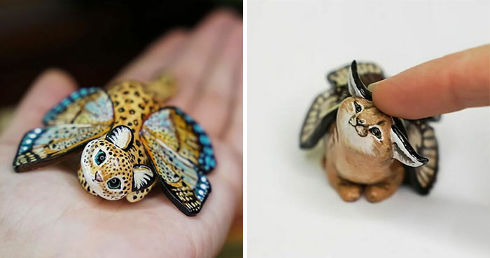 Artist Creates Adorable Animal Figurines, Here Are 48 Of Her Best Ones