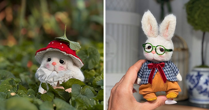 40 Cute Plush Toys Handmade By This Artist
