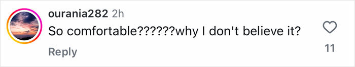 Instagram comment reacting to People Magazine's beauty title with skepticism. Instagram comment reacting to People Magazine's beauty title with skepticism.