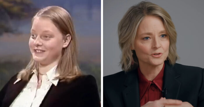 Child actor making a successful comeback in adulthood, shown in a split image from childhood to present as an adult.