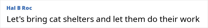 Comment by Hal B Roc about cat shelters in America’s dirtiest cities. Comment by Hal B Roc about cat shelters in America’s dirtiest cities.
