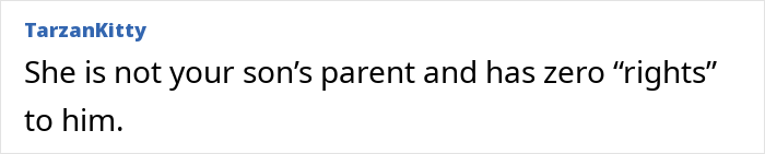 Commentary on MIL staying duration with son, questioning parental rights. Commentary on MIL staying duration with son, questioning parental rights.