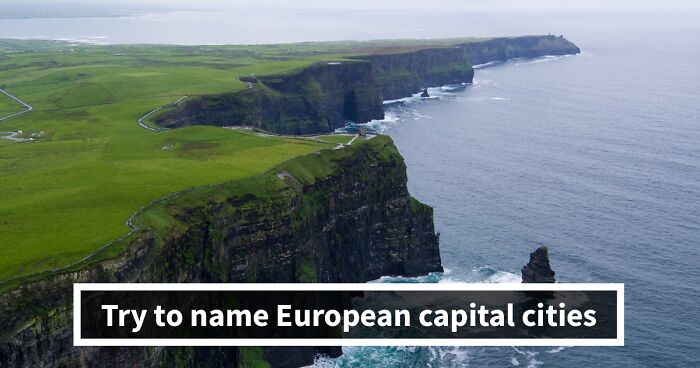 20 European Capitals And No Multiple Choice – Let’s See If You Can Handle This Challenge