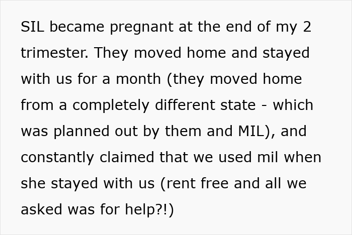 Text excerpt highlighting family drama and false CPS claims.