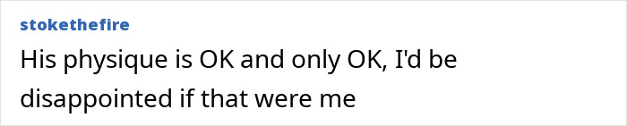 Comment reacting to David Beckham's youthful look at his 50th birthday celebration.