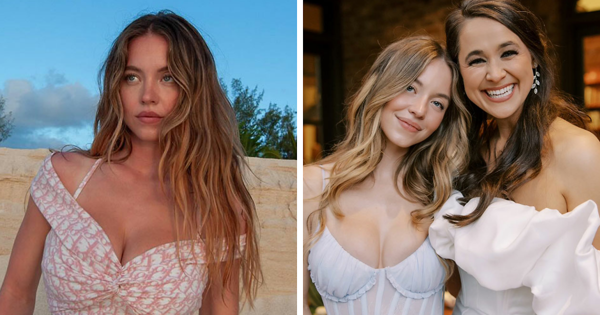 Worse Than Wearing White: Sydney Sweeney's Dress At Glen Powell's Sister's Wedding Divides Fans | Bored Panda Worse Than Wearing White: Sydney Sweeney's Dress At Glen Powell's Sister's Wedding Divides Fans | Bored Panda