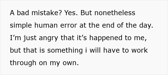 Text on a white background reading a woman is furious she has to bear the physical consequences of an accident caused by her fiancé. Text on a white background reading a woman is furious she has to bear the physical consequences of an accident caused by her fiancé.