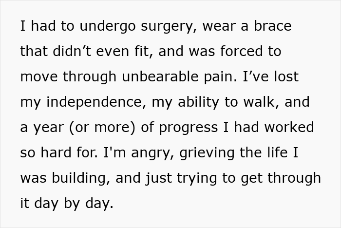 Woman furious about bearing physical consequences and loss of independence from fiancé’s accident causing injury and pain. Woman furious about bearing physical consequences and loss of independence from fiancé’s accident causing injury and pain.