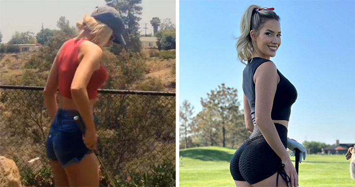 Golf Influencer Shows Off ‘Proud’ Body Transformation With Before-And-After Buttocks Photos