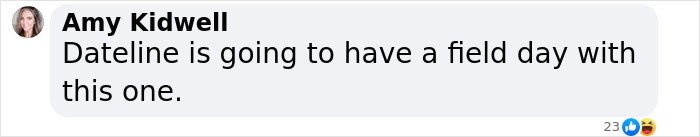 Chat screenshot with Amy Kidwell commenting on a shocking incident involving a doctor. Chat screenshot with Amy Kidwell commenting on a shocking incident involving a doctor.