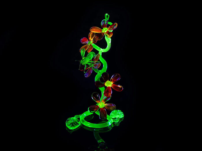 I Made A Spring Collection Of Glowing Glass Figurines