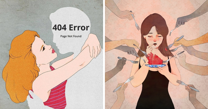 30 Pieces Of Art By Giulia Rosa That Embrace Longing, Love, And Solitude