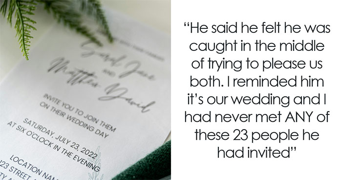 Narcissistic FIL Invites 23 People To Wedding Without Permission, Bride Deals With It Alone