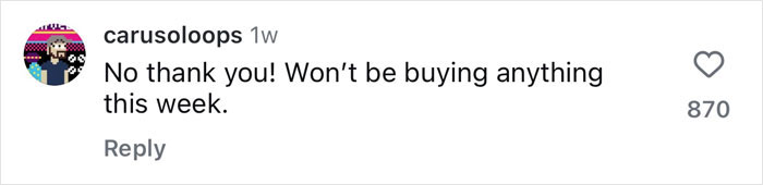 User comment criticizes Crumbl’s Kardashian cookies promo, stating refusal to purchase. User comment criticizes Crumbl’s Kardashian cookies promo, stating refusal to purchase.