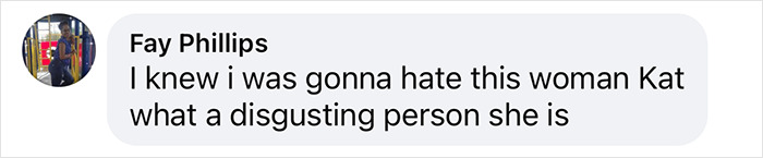 Comment expressing dislike towards DiCaprio's influencer ex over scandal.