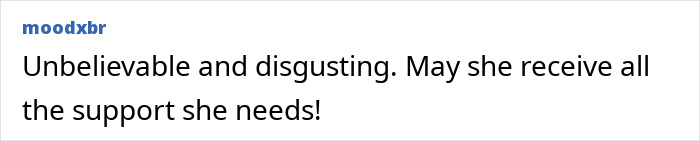 Comment expressing outrage and support over a man's actions towards wife's breast implant.