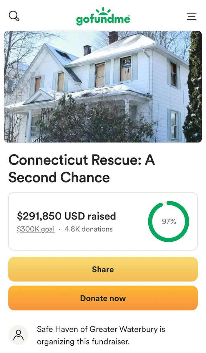 GoFundMe page for man held captive by stepmom, raising funds for rescue and support.