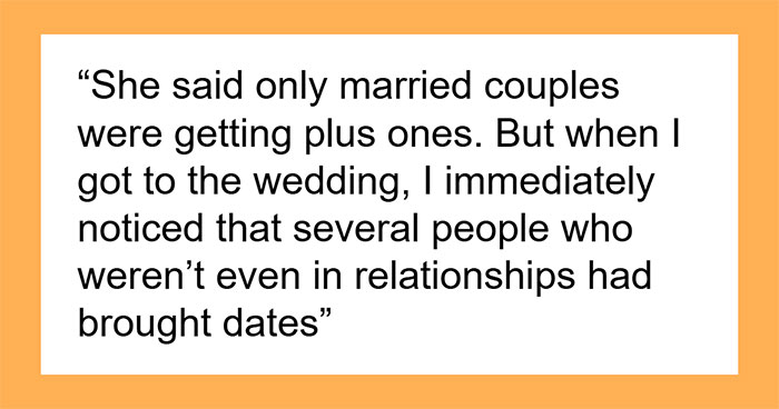 Man Doesn’t Get A Plus One At Friend’s Wedding, Leaves Mid-Celebration After Finding Out Why