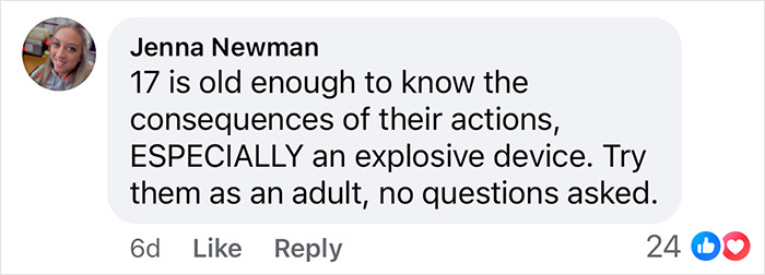 "Hope He's Charged As An Adult!": Angry Teen Blows Up Girl&rsquo;s House After She Said No