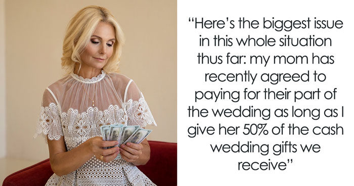 Bride’s Parents Demand Couple Share 50% Of Wedding Cash Gifts With Them, Groom Is Beyond Livid