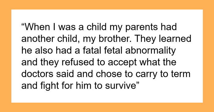 Woman Decides To Terminate Pregnancy So Baby With Fatal Abnormalities Won’t Suffer, Mom Is Livid