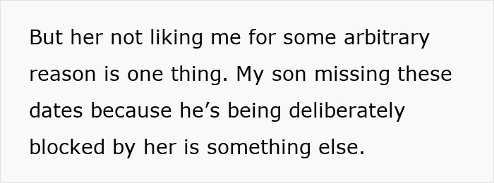 Text expressing frustration over a son's exclusion from play dates due to deliberate blocking by other moms.