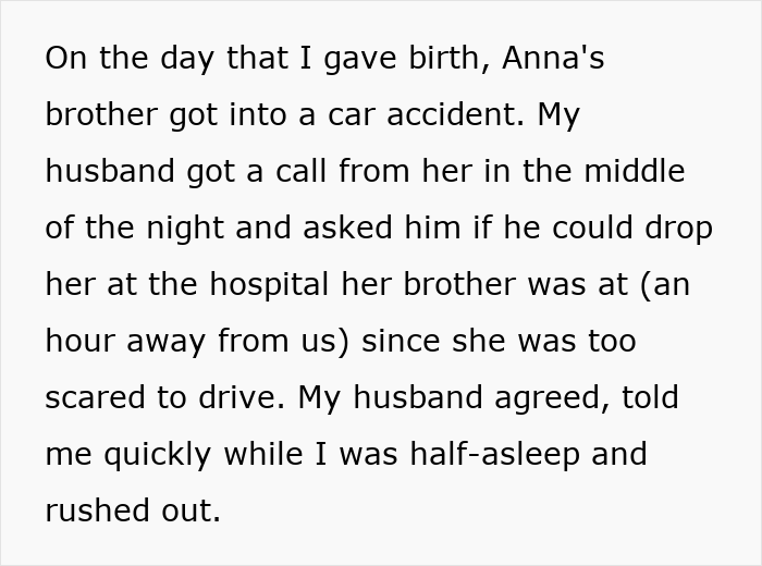Husband helps female friend with emergency during wife's childbirth, revealing surprising reasons.