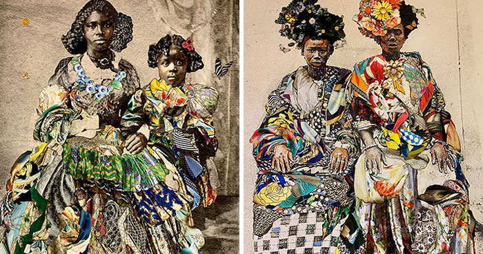 26 Collage Portraits By Stan Squirewell