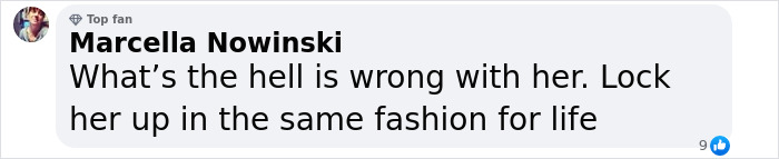 Comment reacting to horror house where an "evil" mom held her stepson captive.