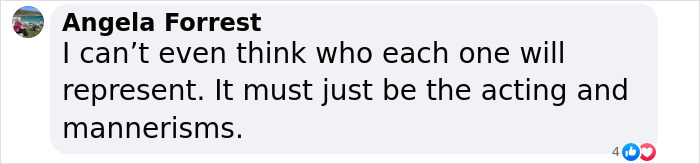 Comment questioning casting choices in Beatles biopic, focusing on acting and mannerisms over appearance.